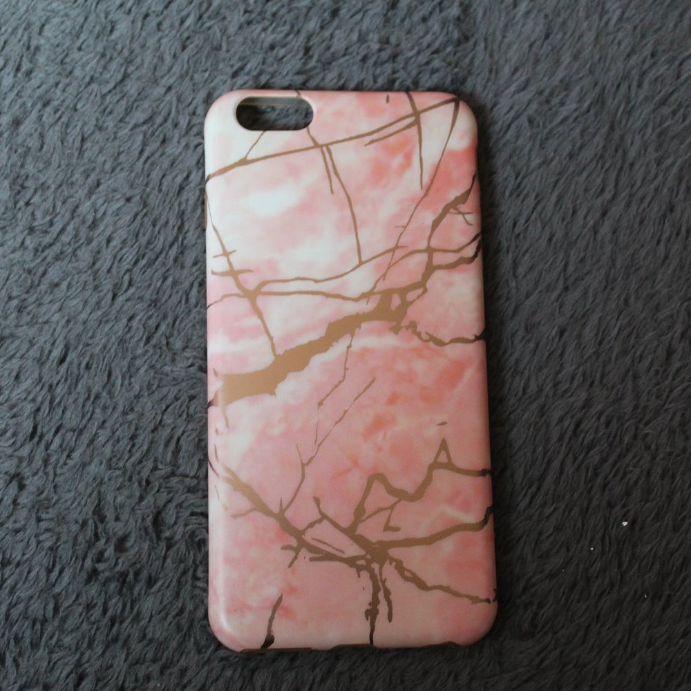 Pink Marble iPhone Case